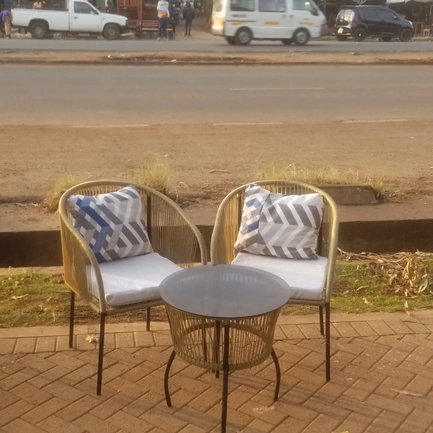 balcony seats and outdoors furniture